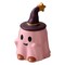 Halloween Ghost Ceramic Cup Cute Ghost Mug With Witch Hat Lid Halloween Coffee Cup For Home Office Table Decoration